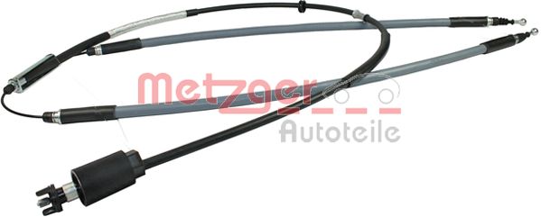 Cablu, frana de parcare 11.5844 METZGER